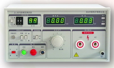 中策电子交直流耐压测试仪ZC2670B - 中国仪器仪表在线 日本Kokusai KC10系列温湿度记录仪 美国 DEBRON 1052 汽车关门速度仪 美国EMCEE 1152型数字电导率仪 1140型便携式航空油料水分离指数仪